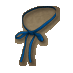 Blue bow